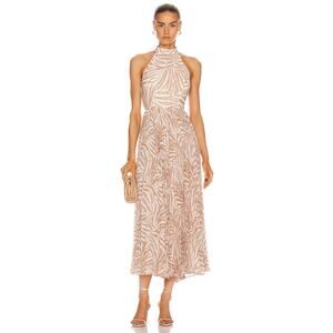 ❤️Zimmermann Animal Print Pleated Maxi Dress❤️